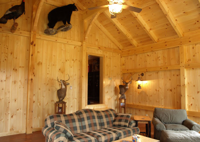 Timber game room