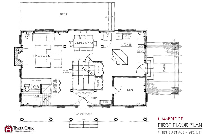 Cambridge First Floor Plan