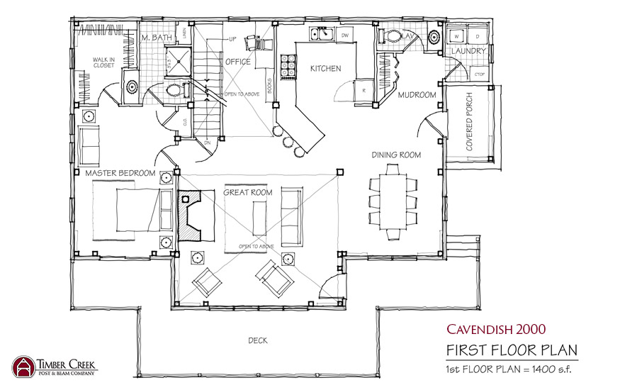 Cavendish 2000 First Floor Plan
